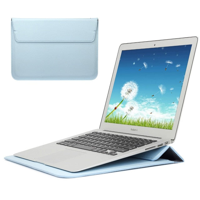 PU Leather Sleeve Protector Bag For Apple laptops