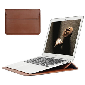 PU Leather Sleeve Protector Bag For Apple laptops