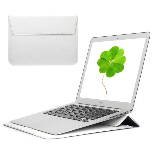 PU Leather Sleeve Protector Bag For Apple laptops