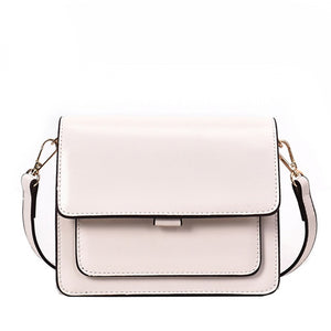 Fashion Woman Shoulder Bag PU Leather Youth Ladies Small Square Bag