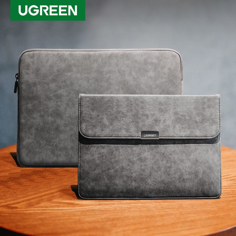 Ugreen Laptop Bag Leather Notebook Bag Case Cover For Macbook Air Macbook Pro 13